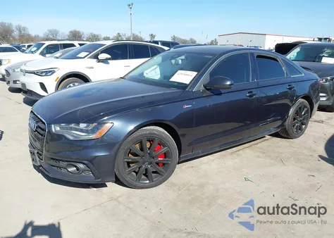 2014 Audi A6 3.0T Premium Plus z USA, uszkodzony, nr VIN WAUHGAFC5EN007149